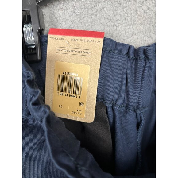 Levi's Women's Off-Duty High Rise Relaxed Jogger Pants Blue Size Extra Small NWI - Picture 6 of 8